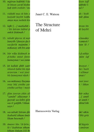 The Structure of Mehri