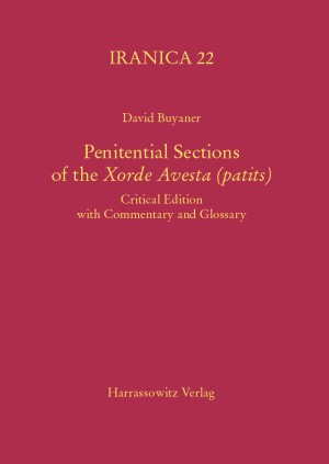 Penitential Sections of the Xorde Avesta (patits)