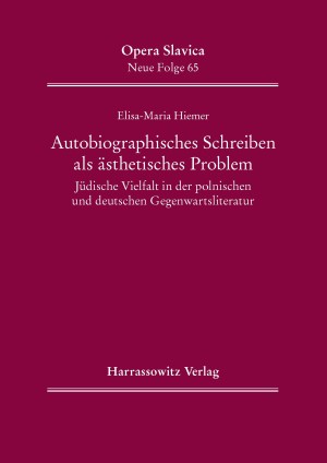 Autobiographisches Schreiben als ästhetisches Problem