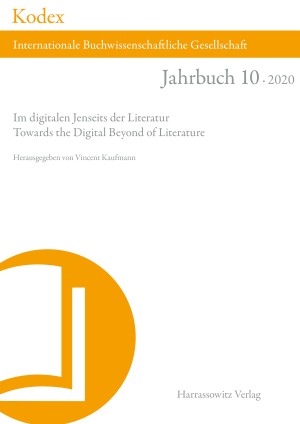 Kodex: Jahrbuch der Interantionalen Buchwissenschaftlichen Gesellschaft