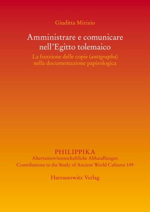Amministrare e comunicare nell’Egitto tolemaico