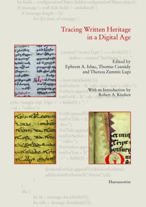 Tracing Written Heritage in a Digital Age