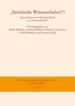 Göttinger Orientforschungen, IV. Reihe: Ägypten